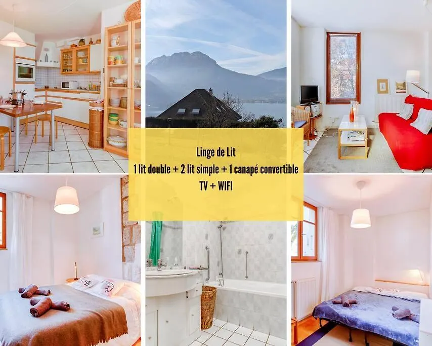 Apartment Cabana & Le Paisible - Proche Lac Talloires-Montmin